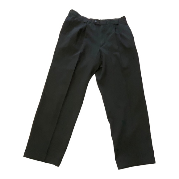VERSACE Classic vintage black high waist pleated pants trousers - Picture 1 of 16